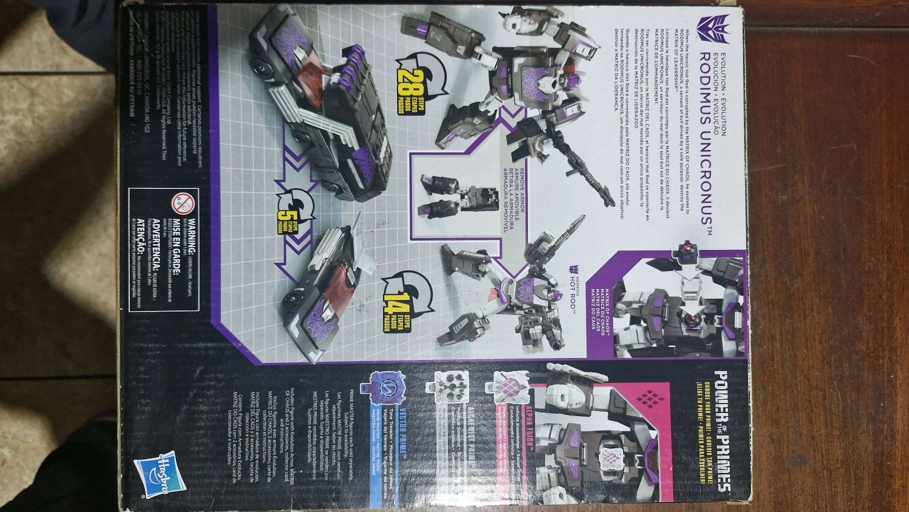 Transformers Power Of The Primes Rodimus Unicronus Leader Class