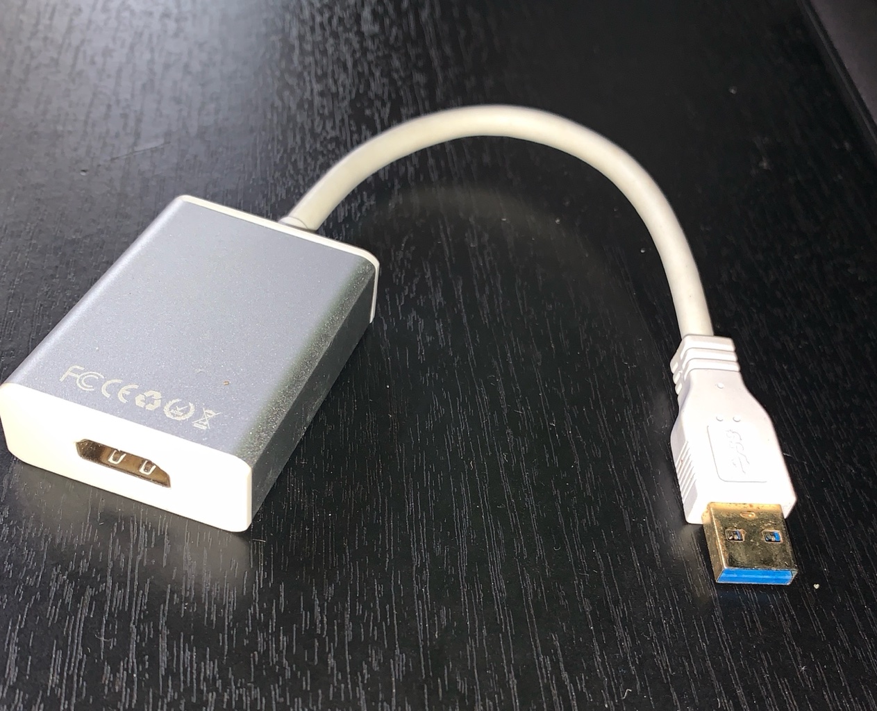 Adaptador USB - HDMI Para Windows y Mac OS