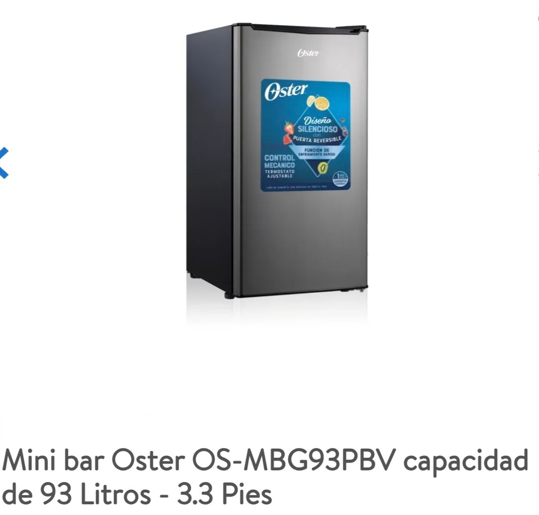 Minibar OSTER 93 Litros