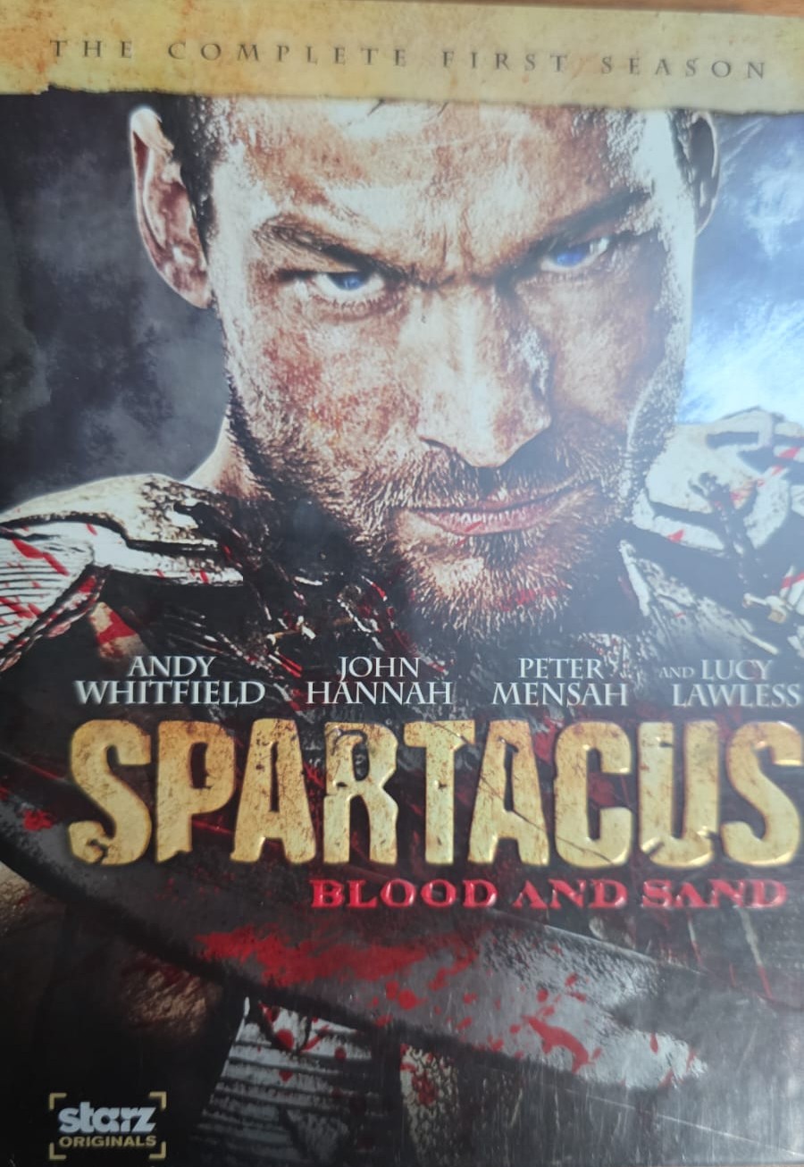 DVD de la serie SPARTACUS (Blood and Sand)