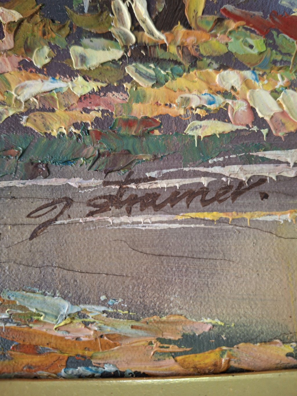 Óleo de mediados del S XX