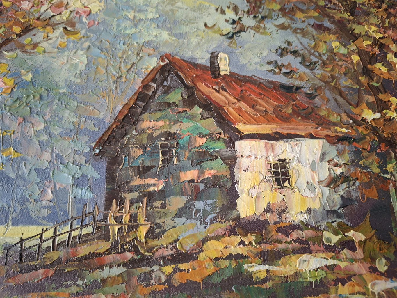 Óleo de mediados del S XX