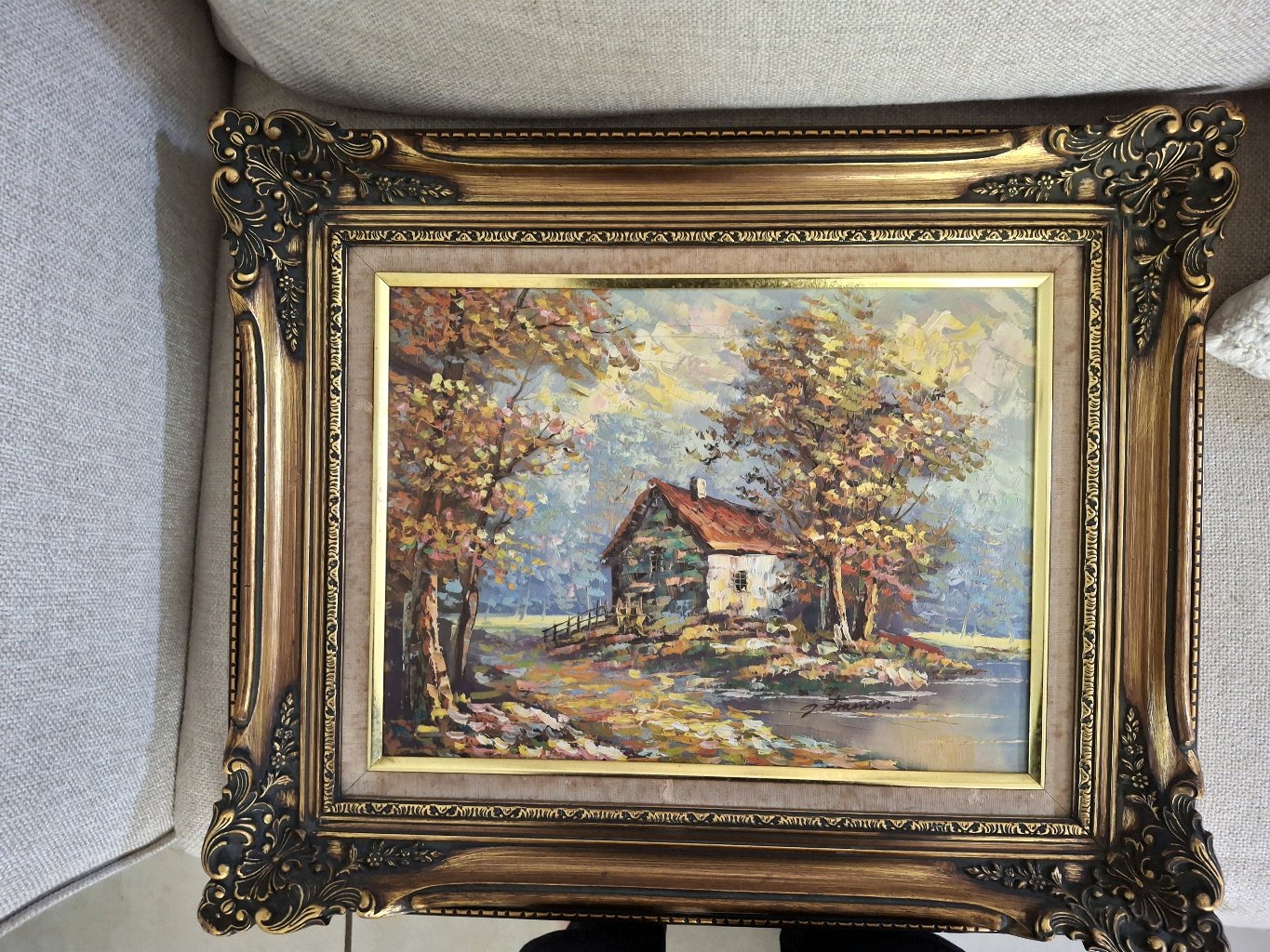 Óleo de mediados del S XX