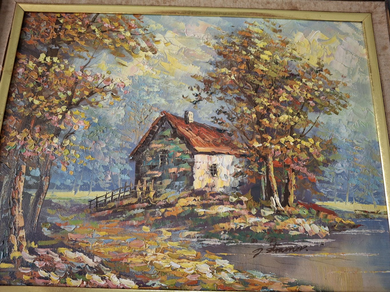 Óleo de mediados del S XX