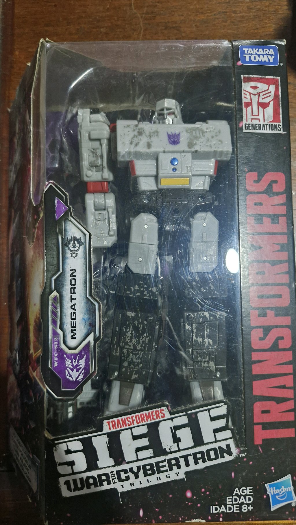 Transformers War For Cybertron MEGATRON Siege Hasbro Figure WCF