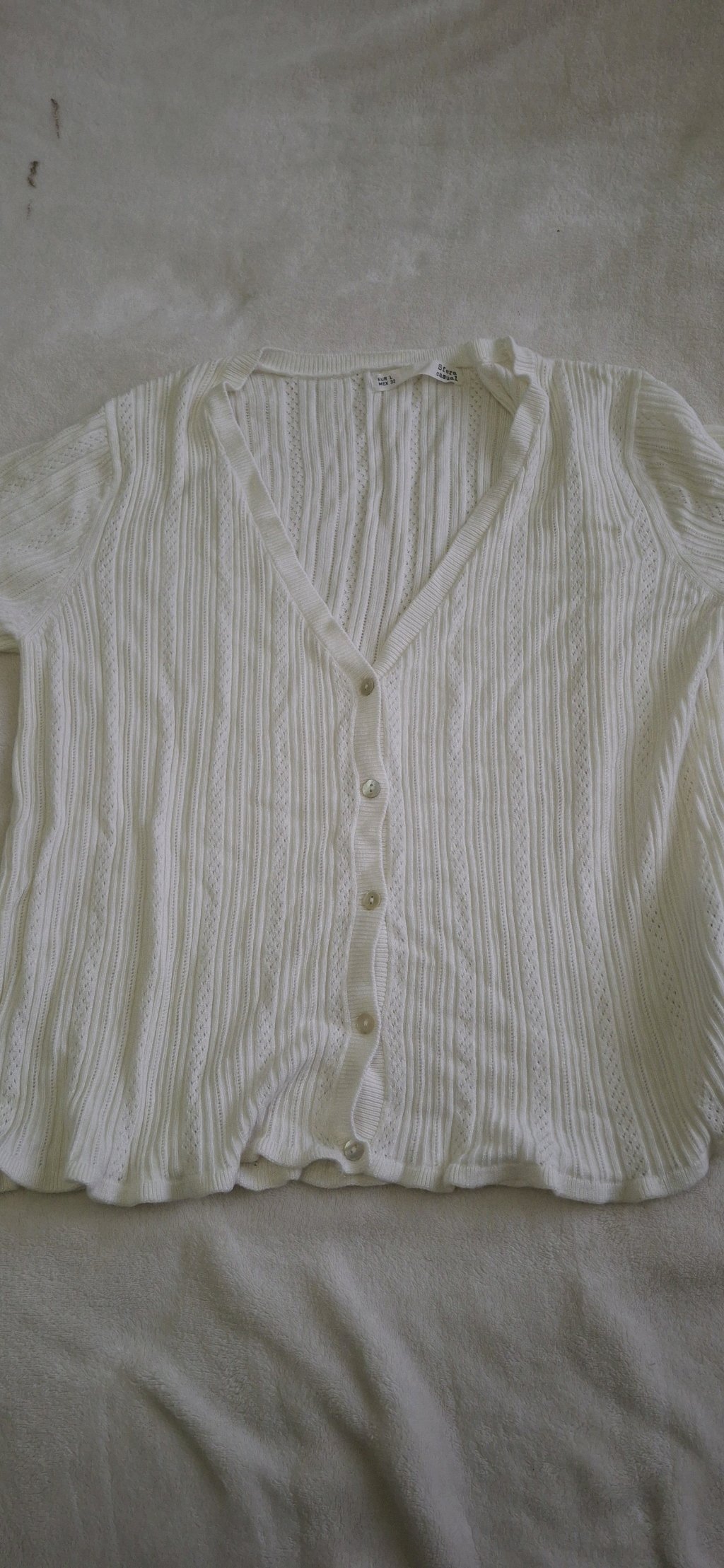 Cardigan manga corta marca Sfera 