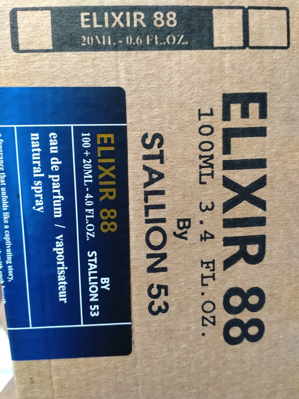 perfume Elixir 88 by Stallion 53