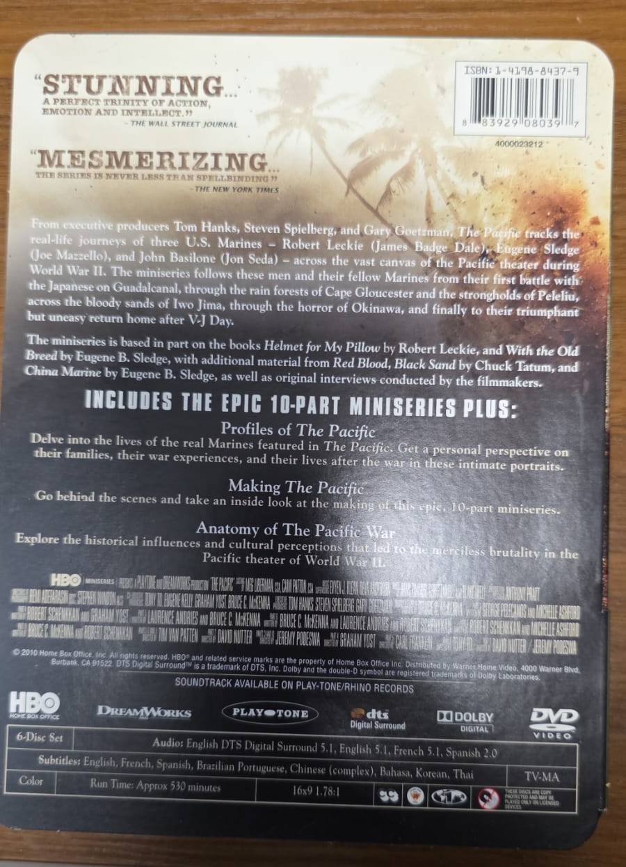 Set DVD Serie THE PACIF
