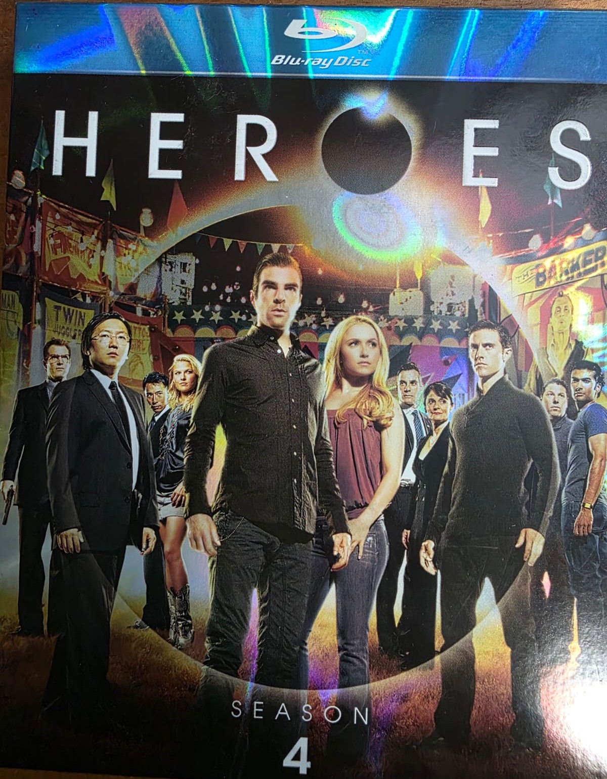 DVD de la 4ta Temporada de HEROES en BLUE RAY