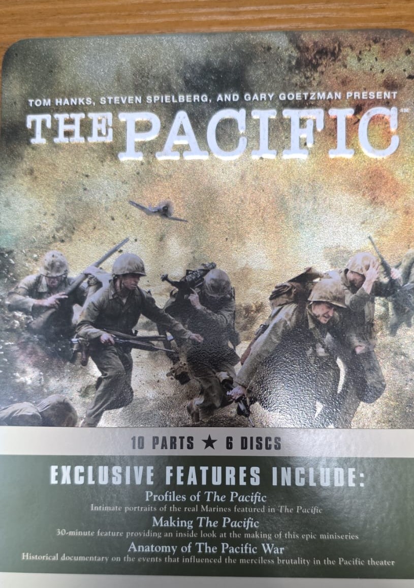 Caja DVD de la serie THE PACIFIC