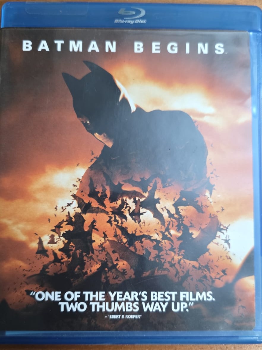 DVD en formato BLUE RAY del BATMAN BEGINS