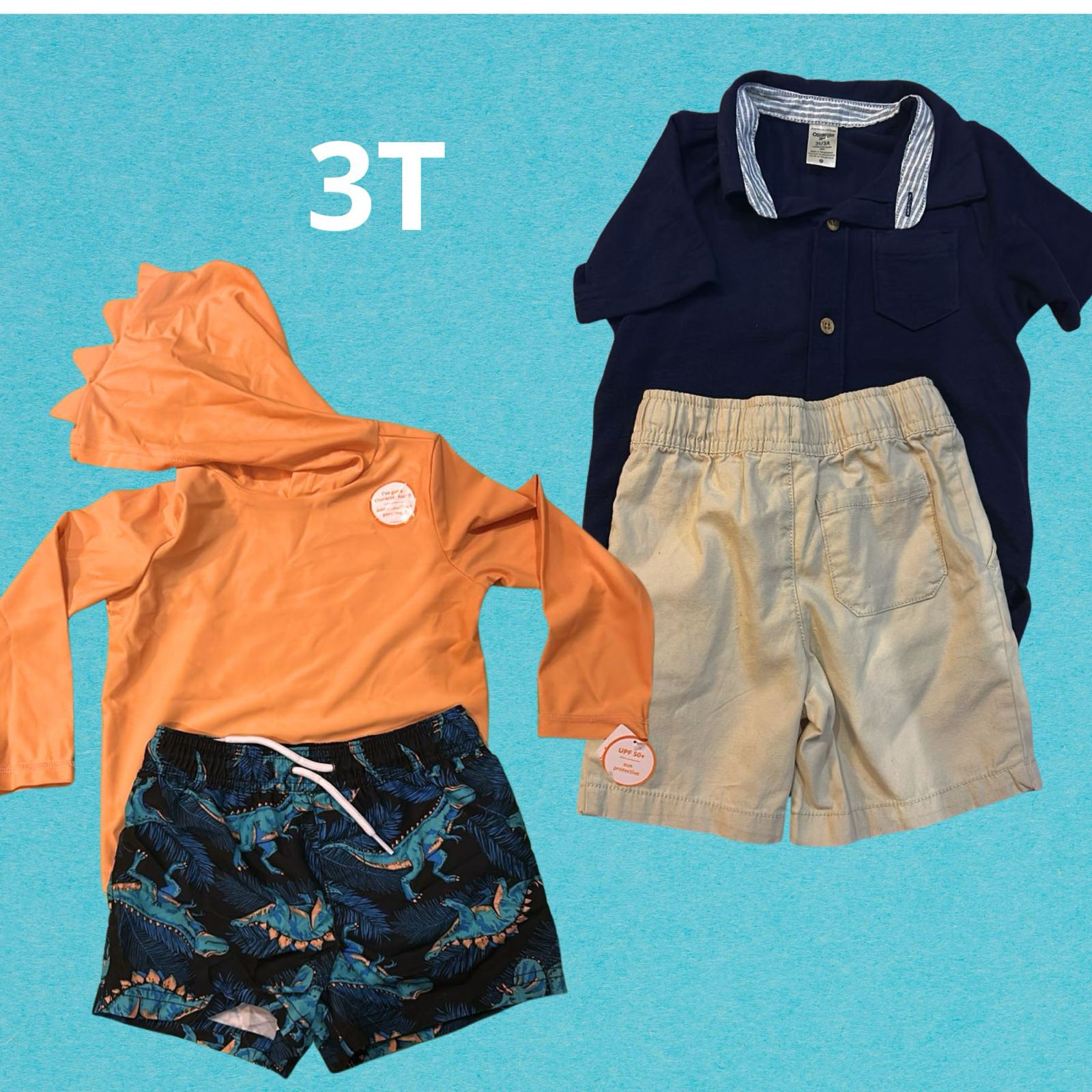 Juego de dos piezas para niño talla 3T