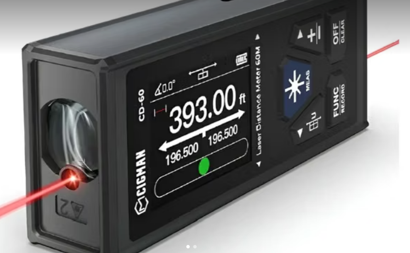 Medidor de Distancia Láser Cigman CD-60 – Usado en excelente estado