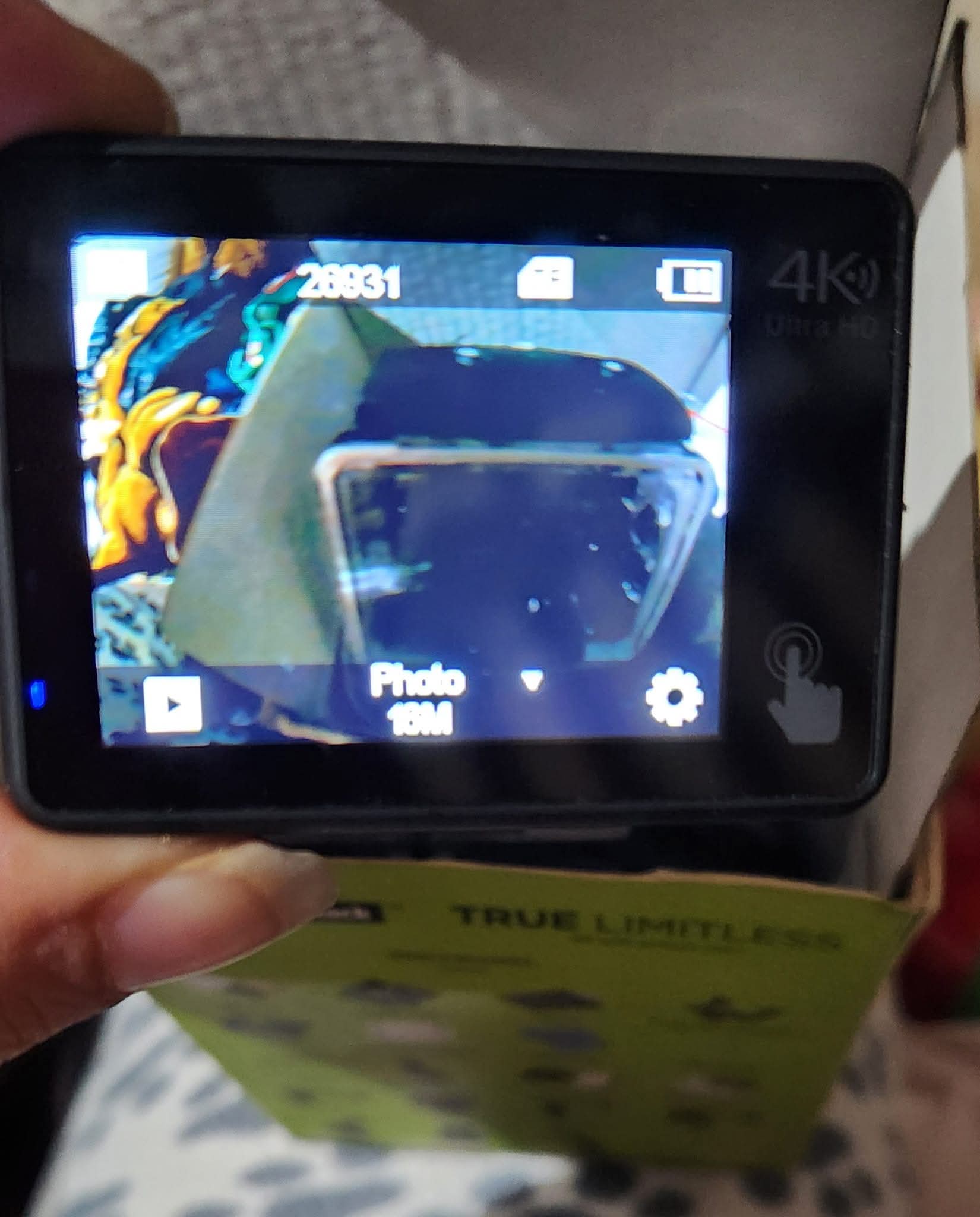 Cámara portátil de aventura