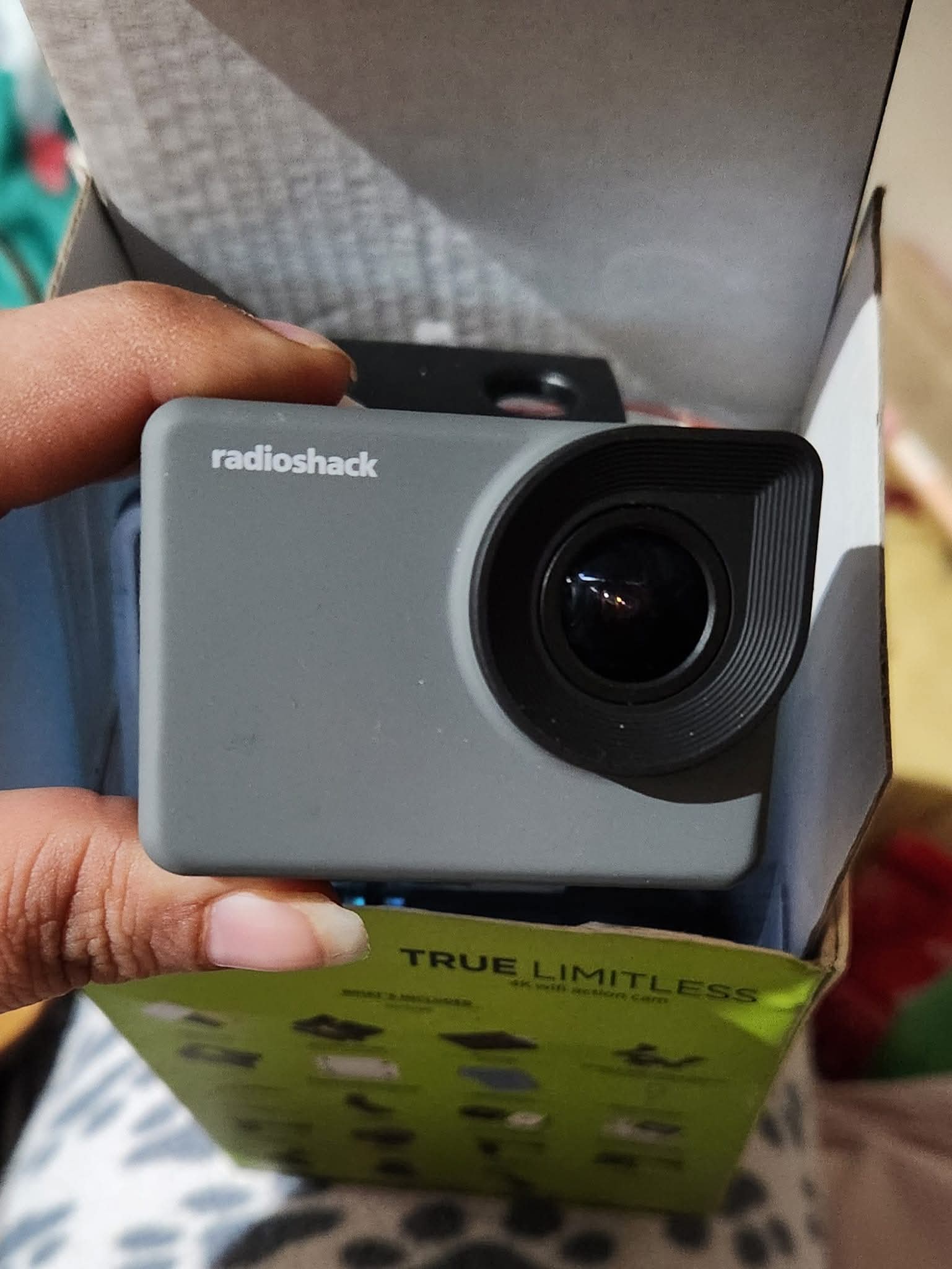 Cámara portátil de aventura