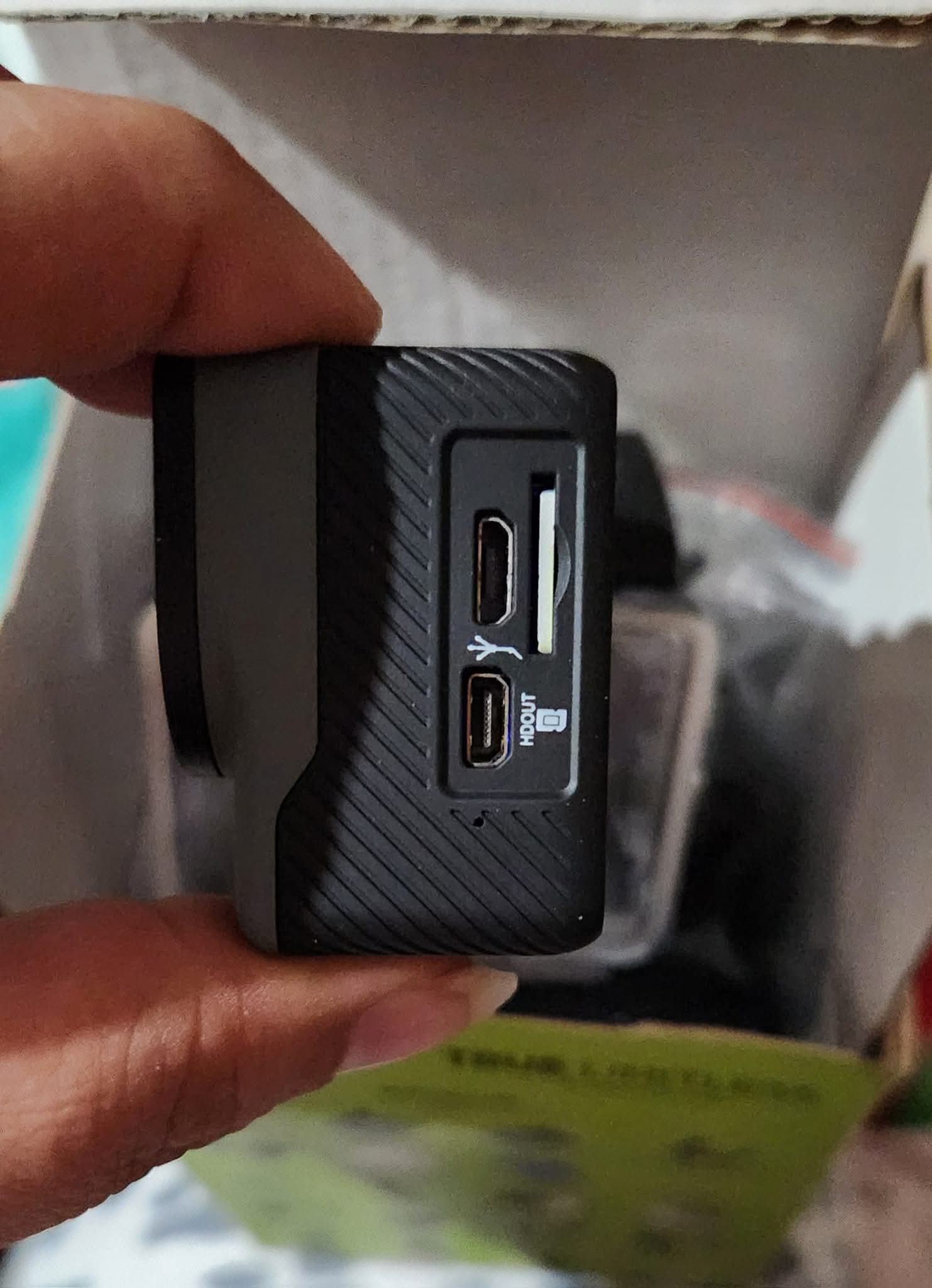 Cámara portátil de aventura