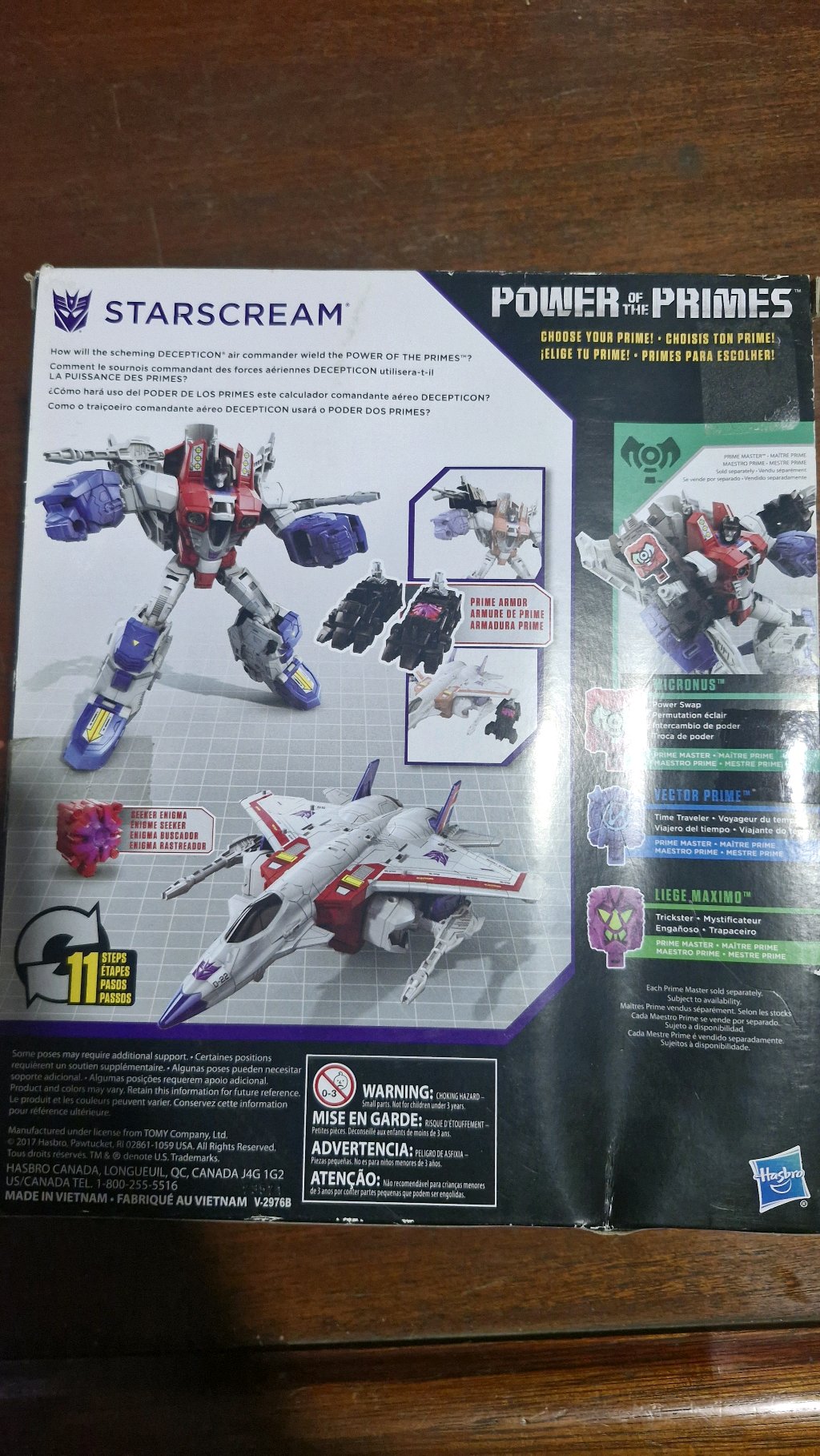 Transformers Generations: Power of the Primes Starscream Voyager Action Figure