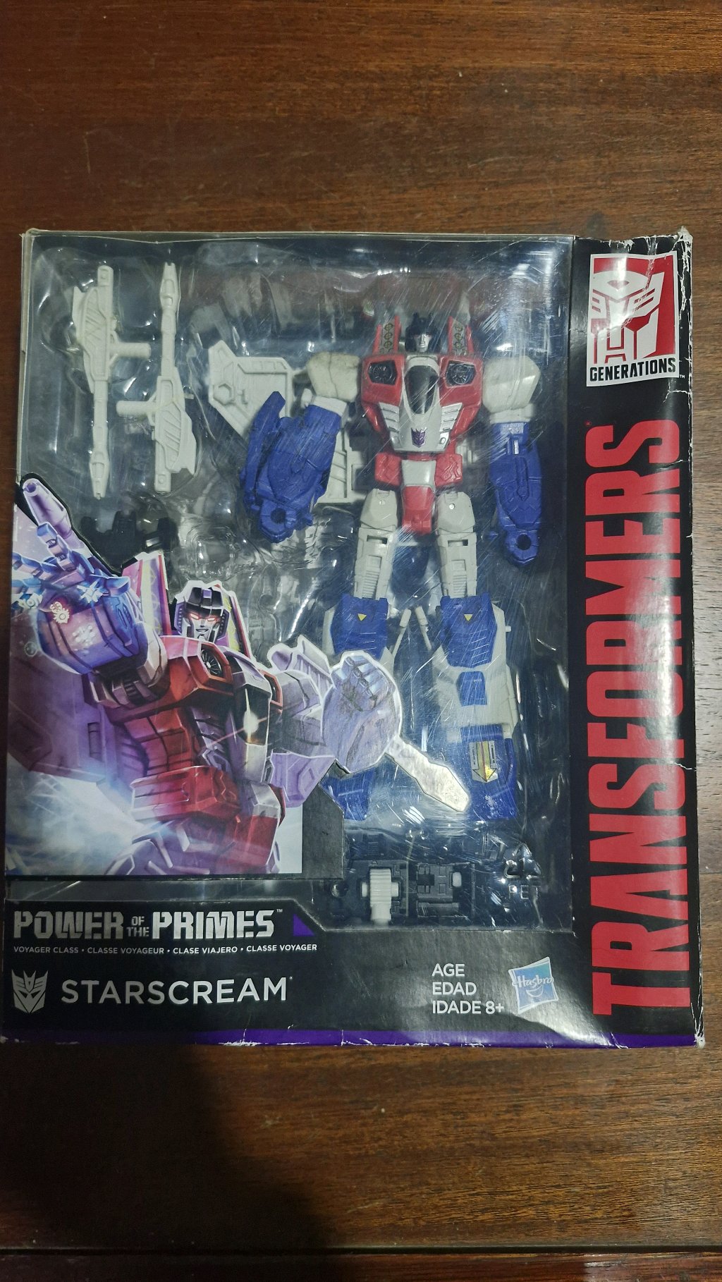 Transformers Generations: Power of the Primes Starscream Voyager Action Figure