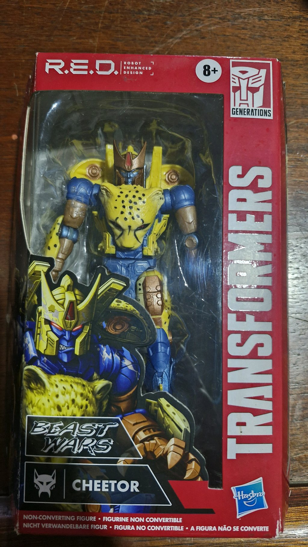 Transformers Beast Wars R.E.D. Cheetor Action Figure Hasbro Generations MISB