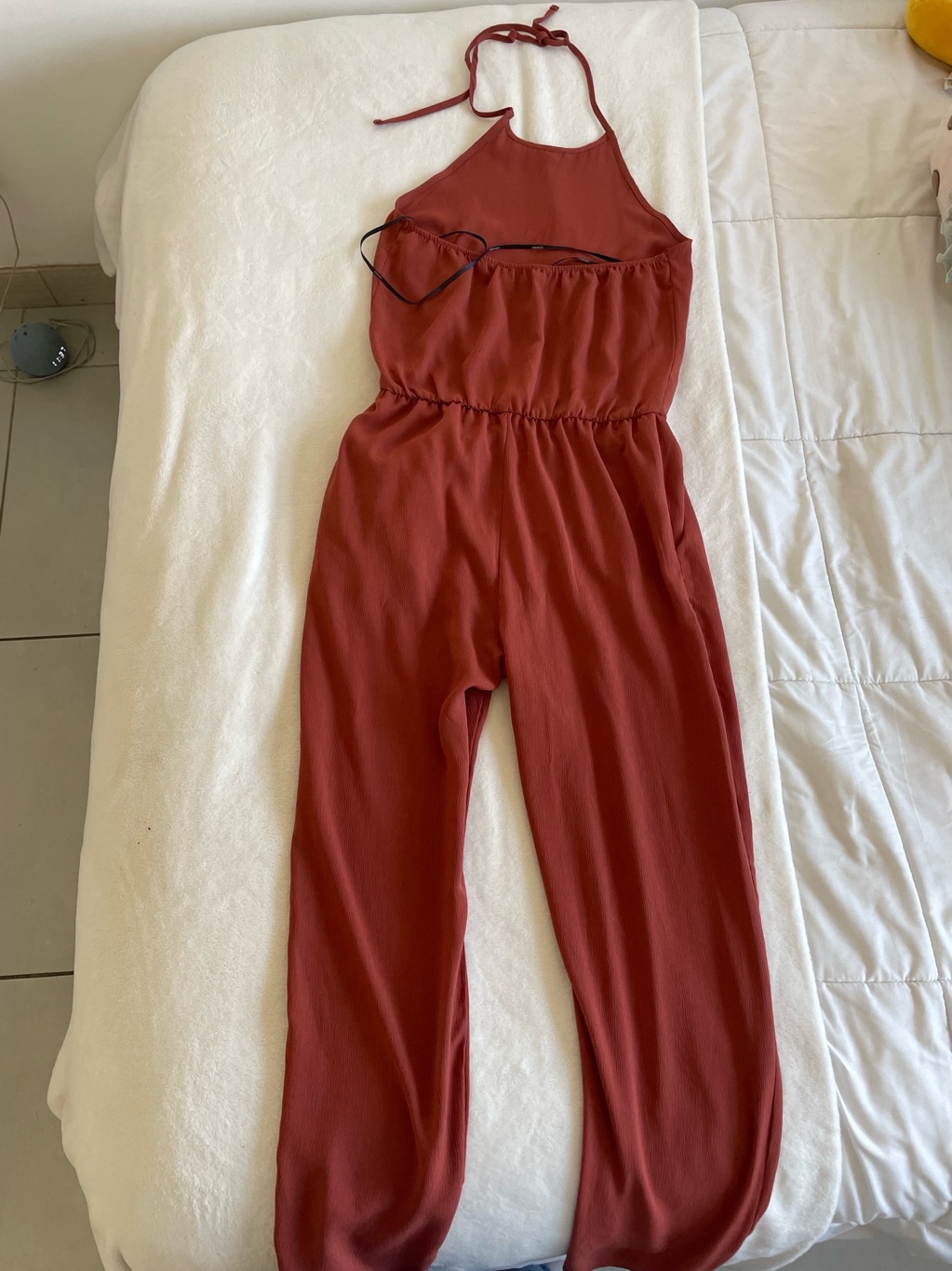 Enterizo color terracota