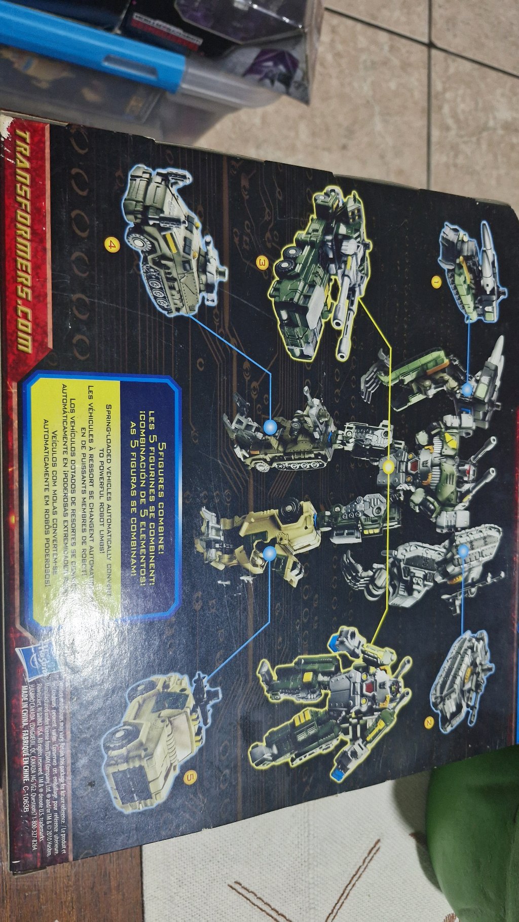 New Transformers Power Core Combiners Bombshock & Combaticons 2009 Hasbro Figure