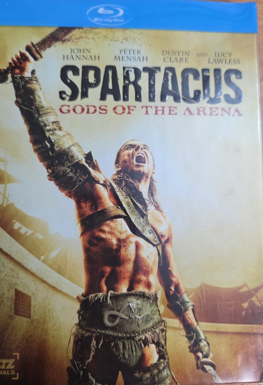 DVD de la Serie SPARTACUS GODS OF THE ARENA en BLUE RAY