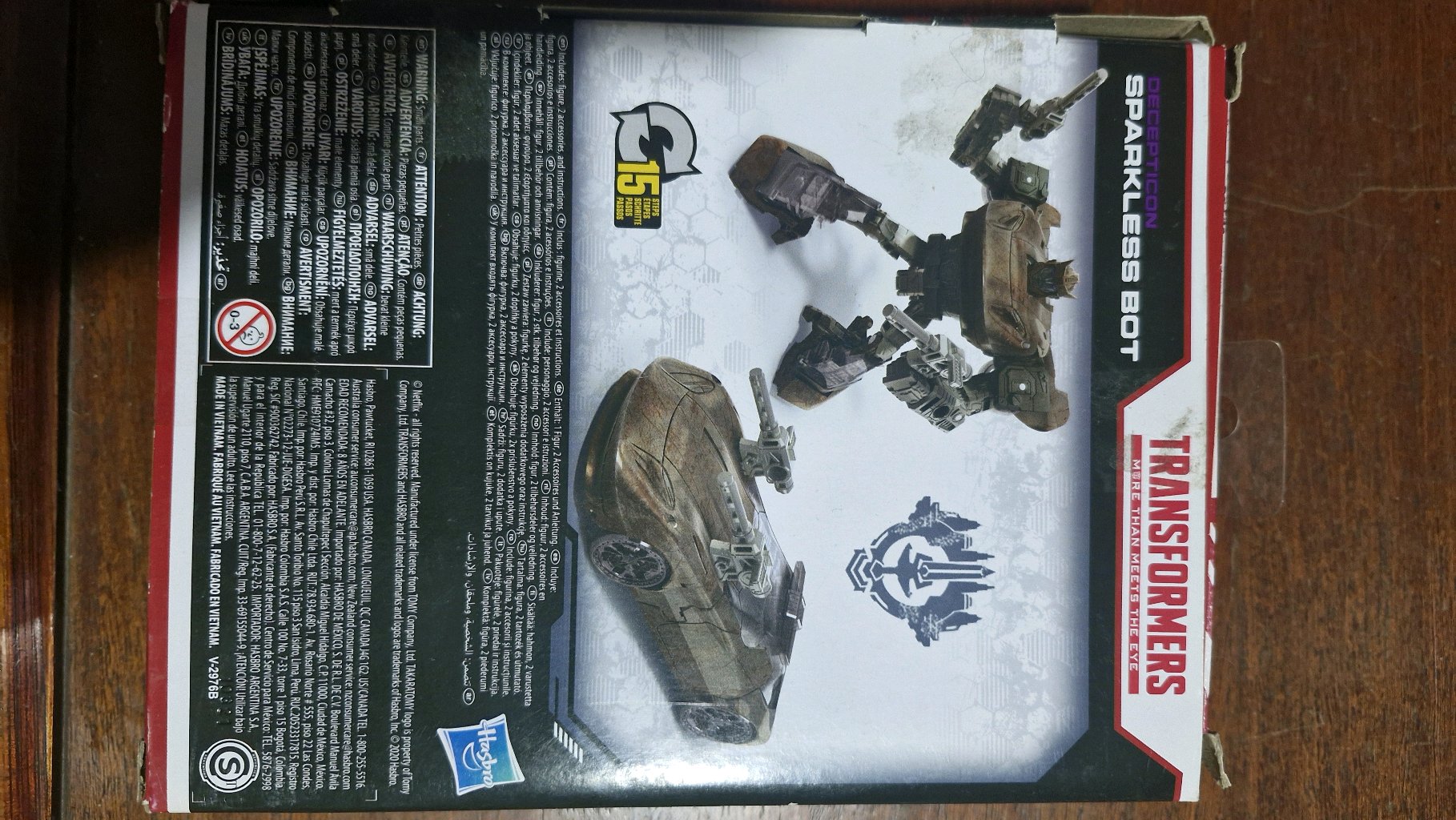 Transformers Sparkless Bot War For Cybertron Trilogy Deluxe WFC