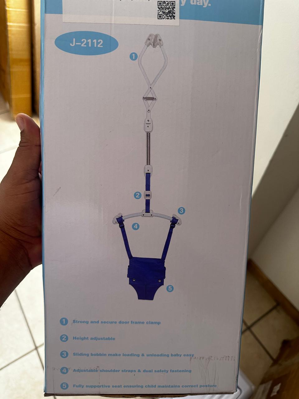Salltador de puerta para bebés de la marca Hi Suyi.