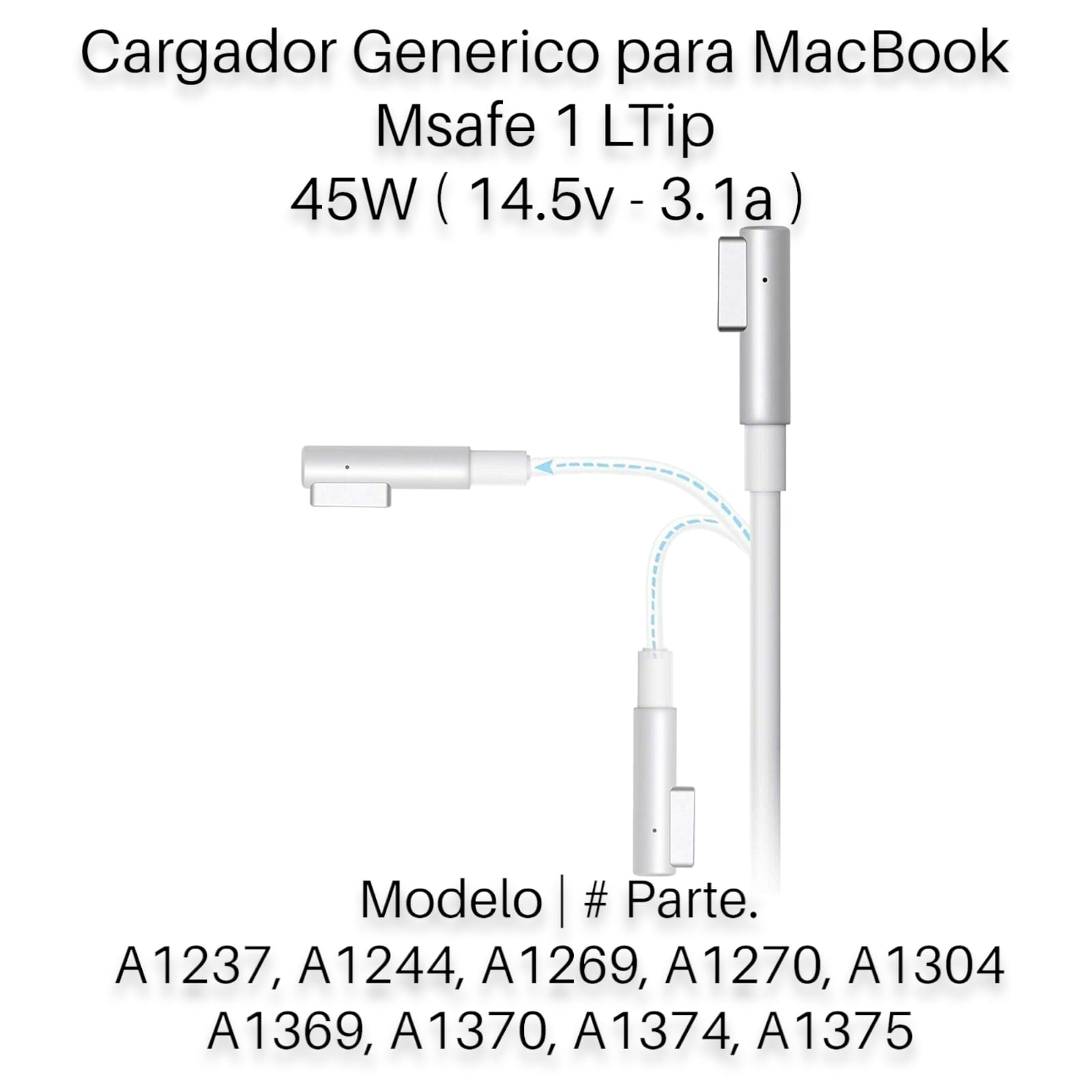 ⚡🔌 Cargador MacBook Air Magsafe 1 45W | Compatible 100% | Listo para Usar 🔥