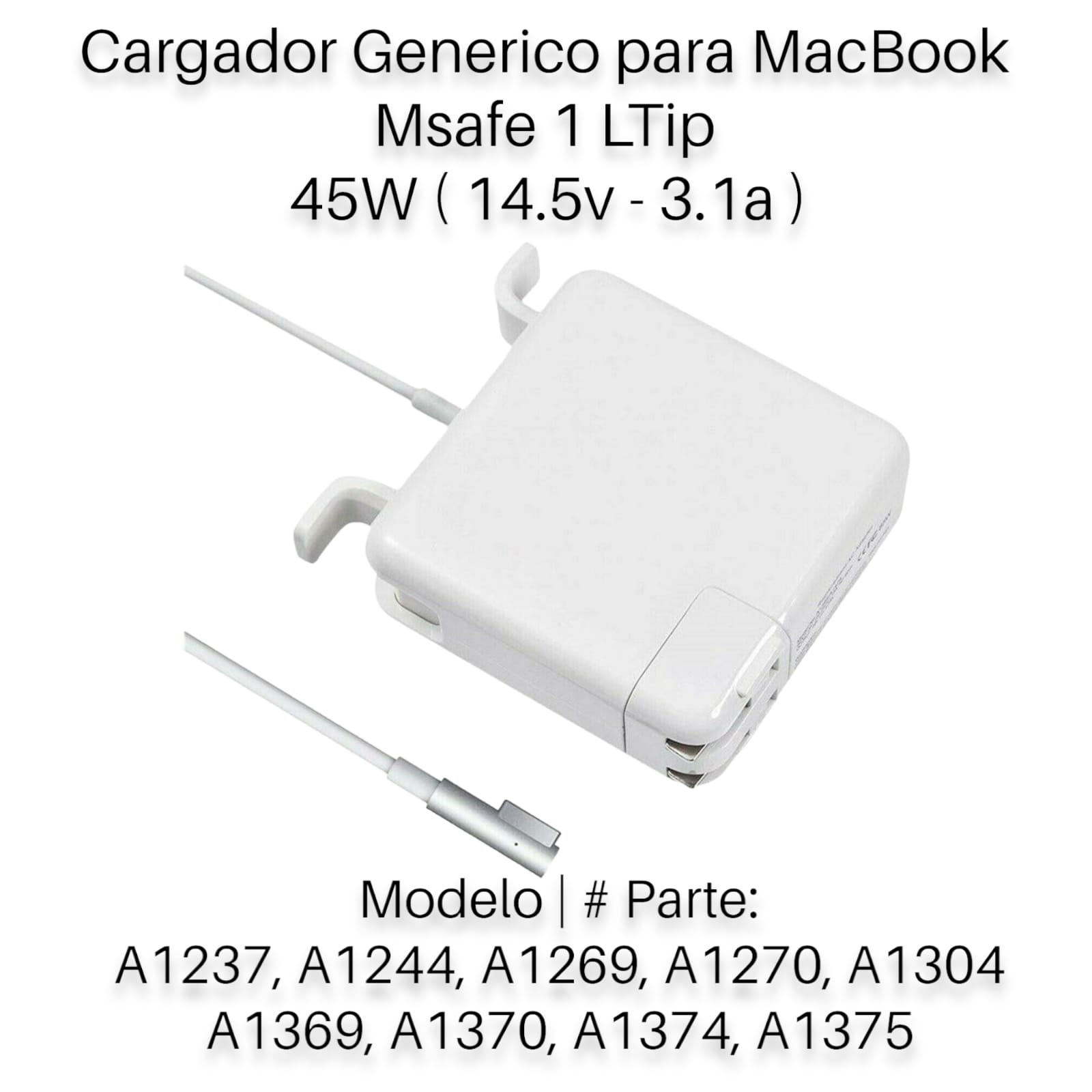 ⚡🔌 Cargador MacBook Air Magsafe 1 45W | Compatible 100% | Listo para Usar 🔥