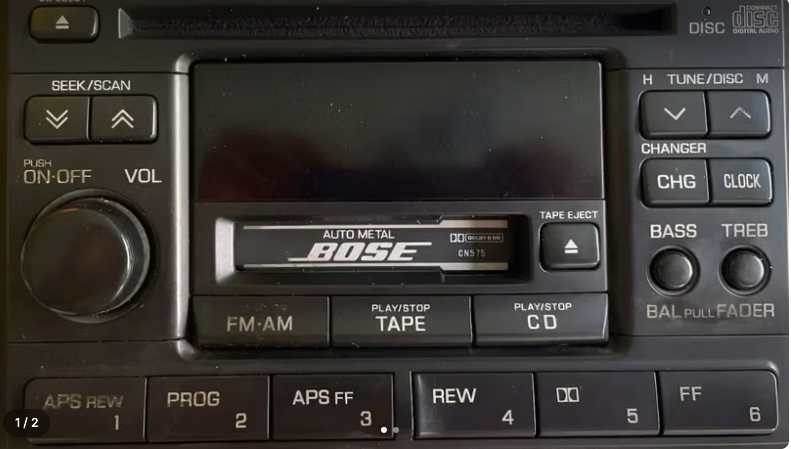 Radio para Carro Marca Bose Modelo CN575
