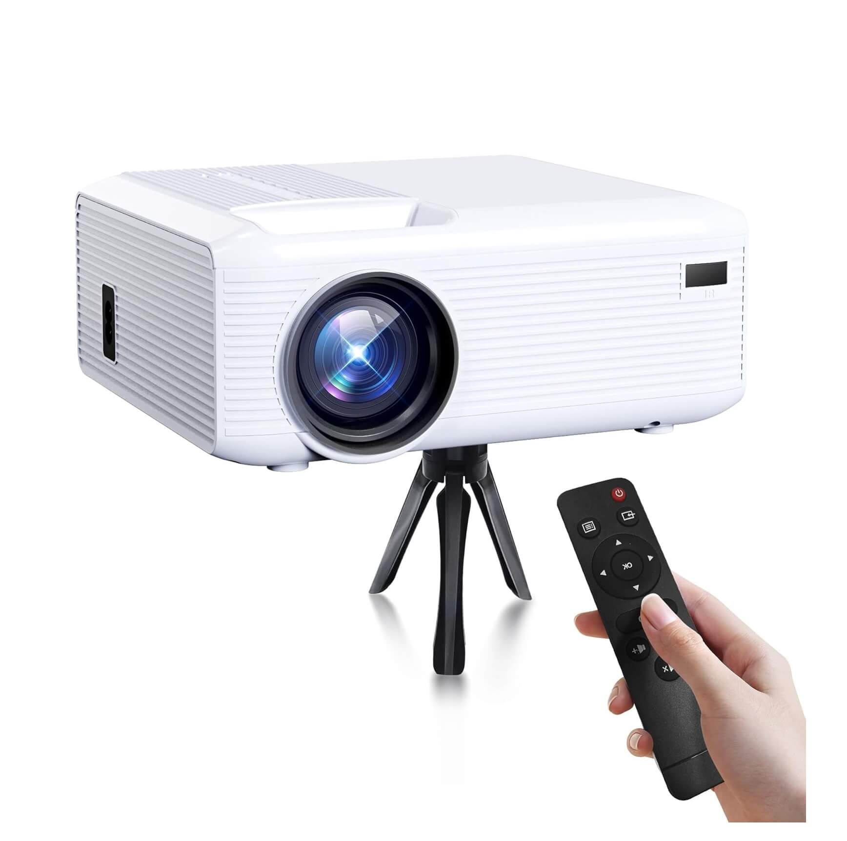 Proyector KEJOG 1080P HD: Proyección Portátil con Alta Calidad